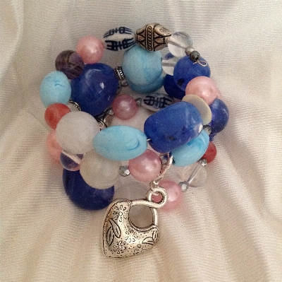 Bead bracelet boho jewellery Photo