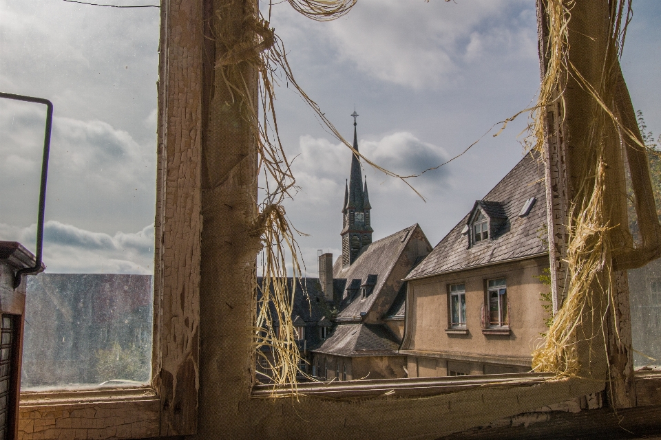 Die architektur straße haus fenster