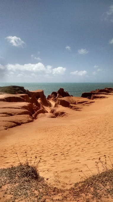 Playa paisaje mar costa