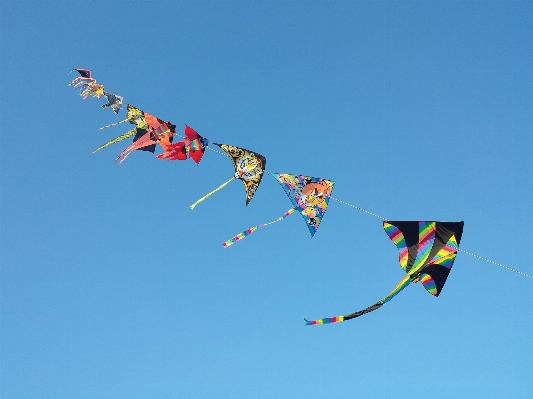 Sky wind kite freedom Photo