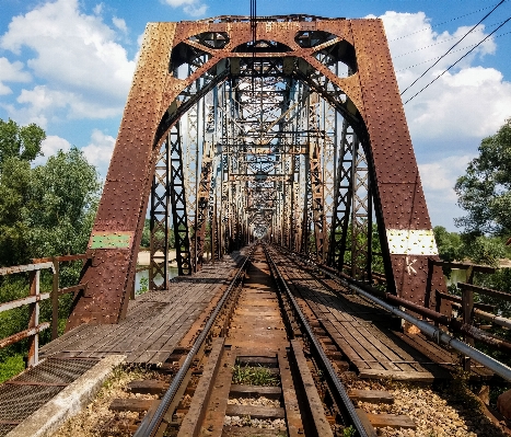 Architecture sky track railway Photo