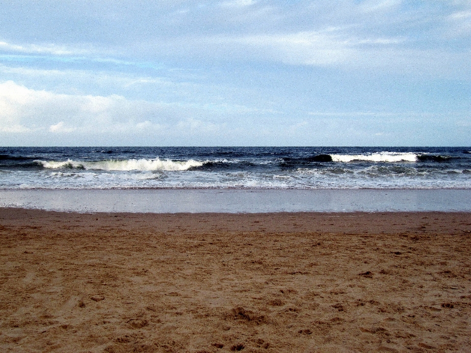 海滩 景观 海 海岸