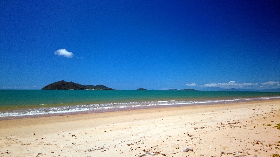 Beach landscape sea coast