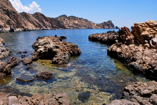 Beach landscape sea coast Photo