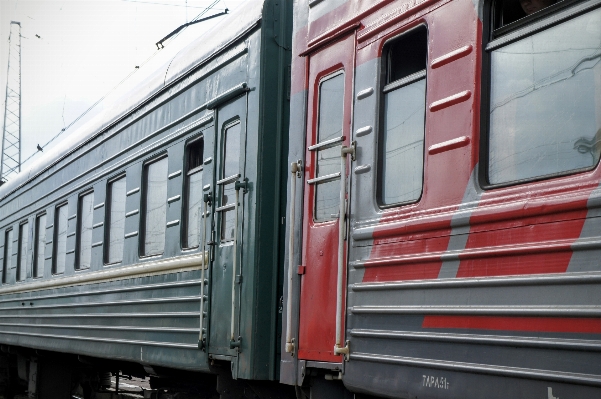 Track wagon train transport Photo