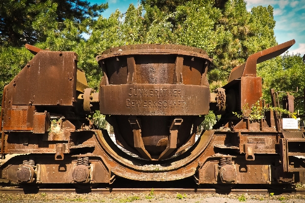 Architecture track railway wagon Photo