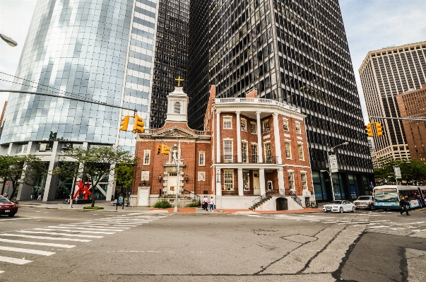 Pedestrian architecture road street Photo