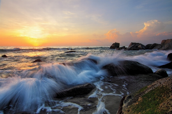 Beach landscape sea coast Photo