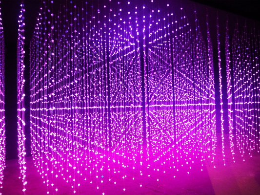 Light structure purple pattern Photo