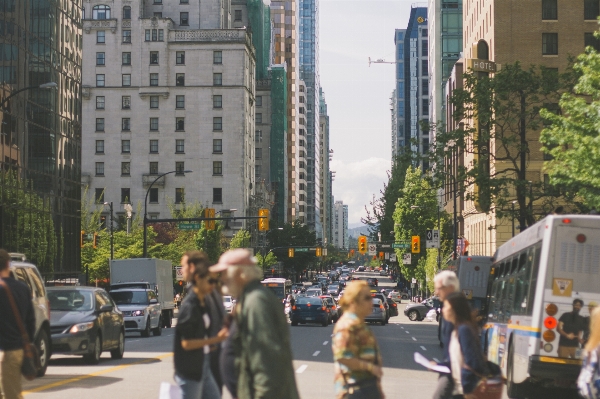 Pedestrian architecture people road Photo