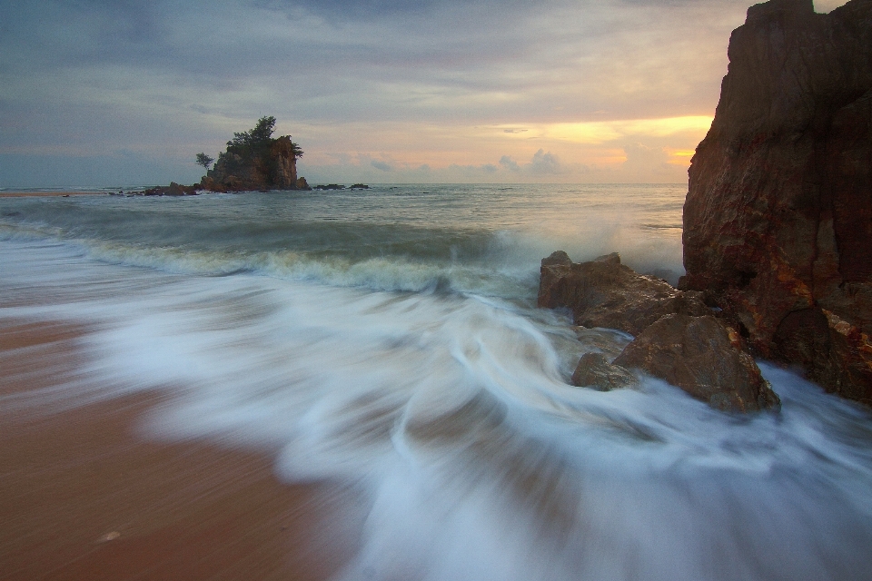 Beach sea coast water