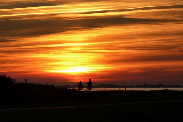 Sea coast horizon cloud Photo