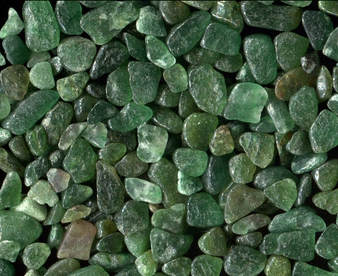 Rock green pebble material Photo