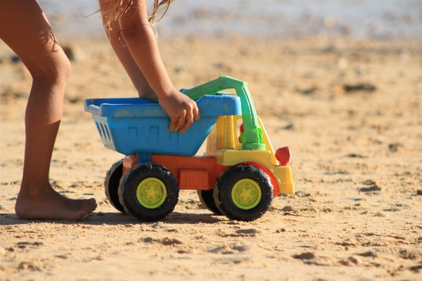 Beach sand car field Photo