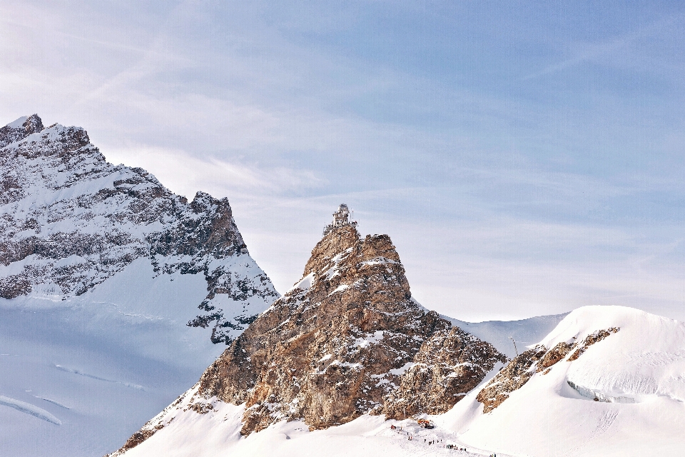 Mountain snow winter peak