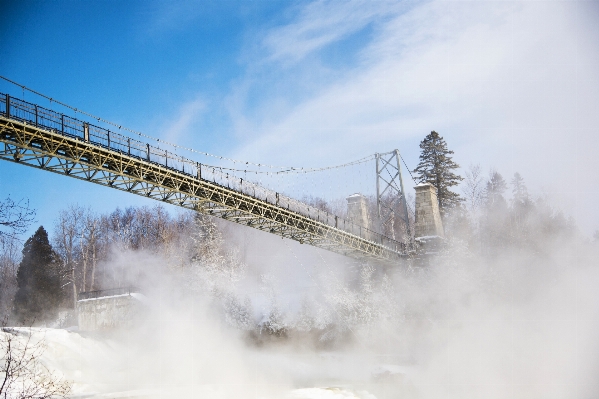 Фото вода снег зима туман