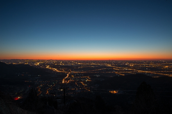 Horizon cloud sky sunrise Photo