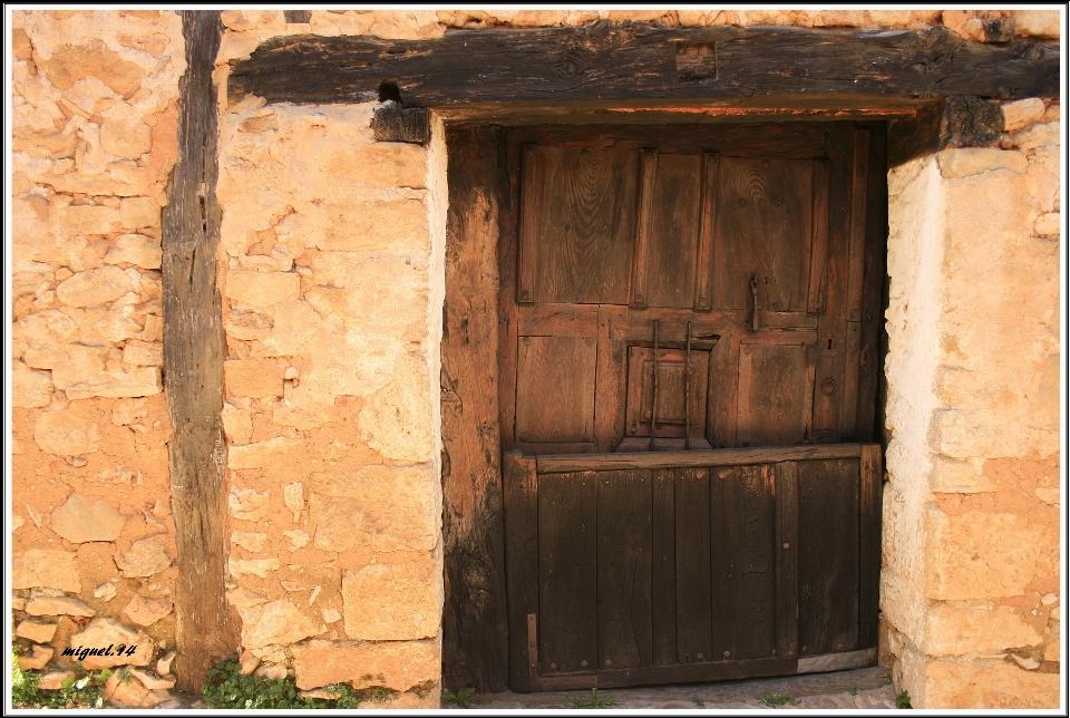 Holz fenster wand bogen