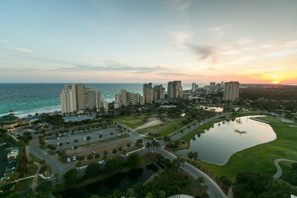 Horizon sunset skyline photography