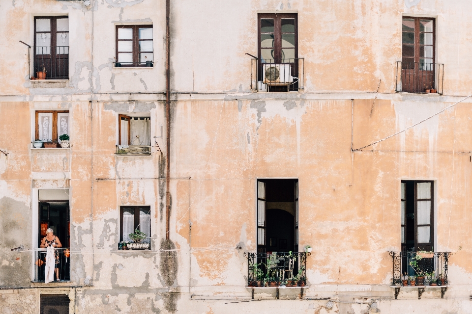 Architecture street house window