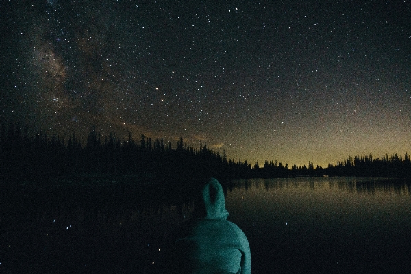 ışık gökyüzü gece yıldız Fotoğraf