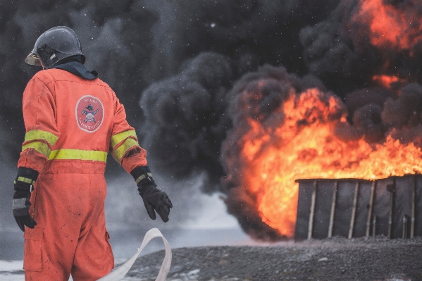 Fire firefighter screenshot wildfire Photo