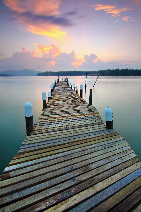 Pantai lanskap laut pesisir