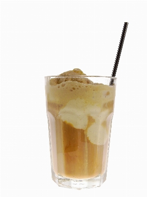 Cold coffee sun glass Photo