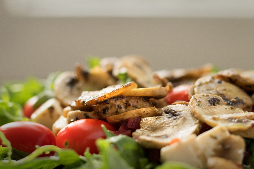 Gericht mahlzeit essen salat