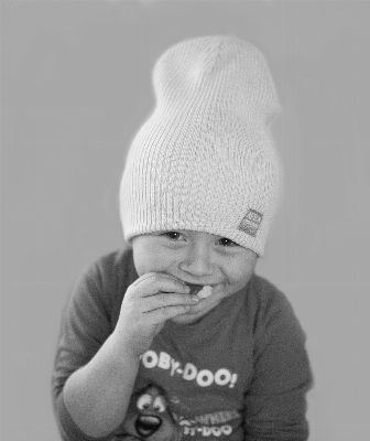 Black and white photography boy Photo