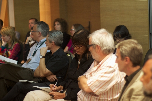 Meeting audience meal lecture Photo