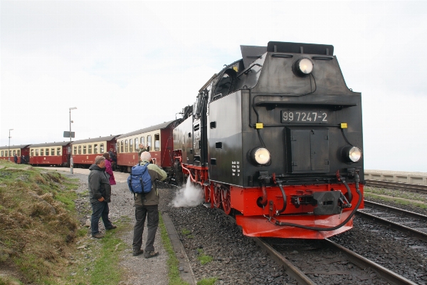 Track train asphalt transport Photo