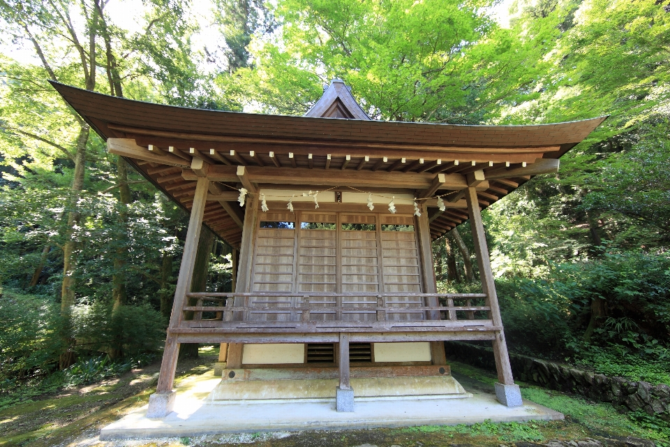 High gazebo temple pavilion