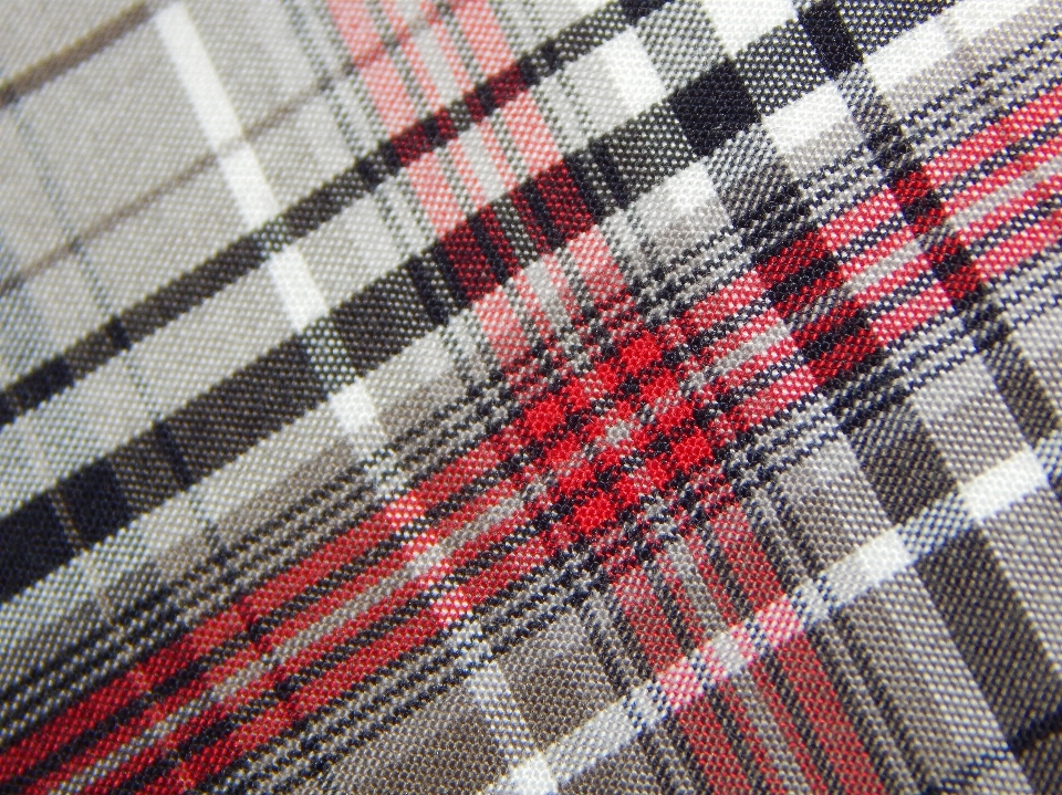 Modello linea rosso plaid
