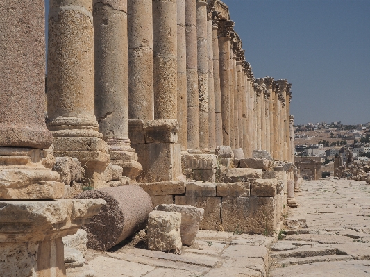 Rock structure monument column Photo