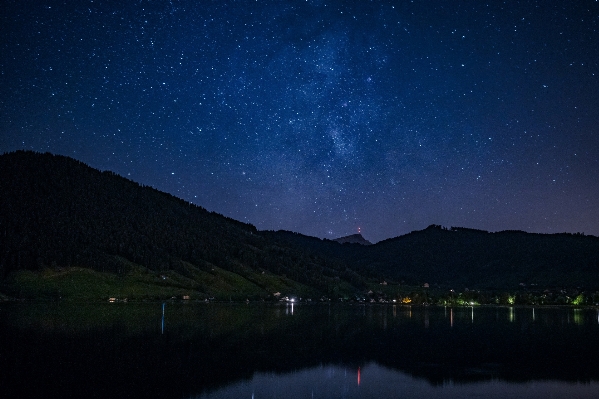 Landscape sky night star Photo