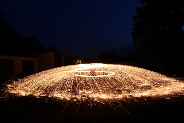 ライト 夜 写真撮影 日光 写真