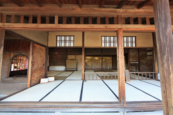 Architecture wood house interior Photo