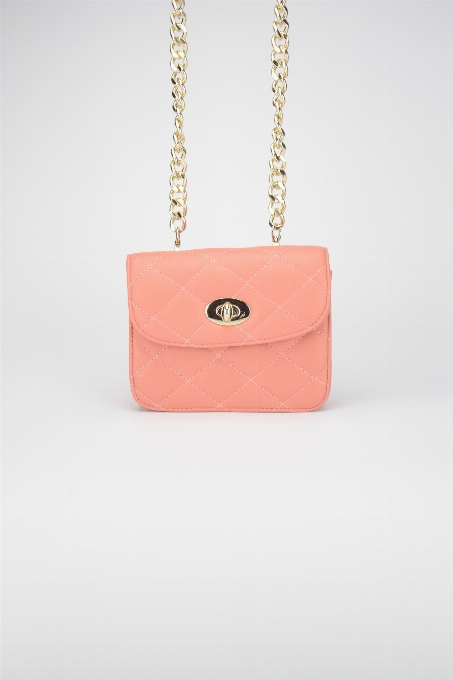 Pelle borsa moda rosa