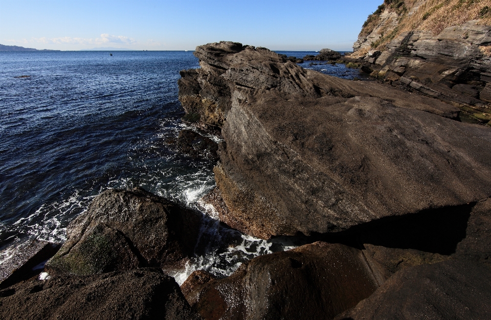 Praia mar costa rock