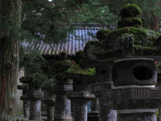 High temple ruins shrine Photo