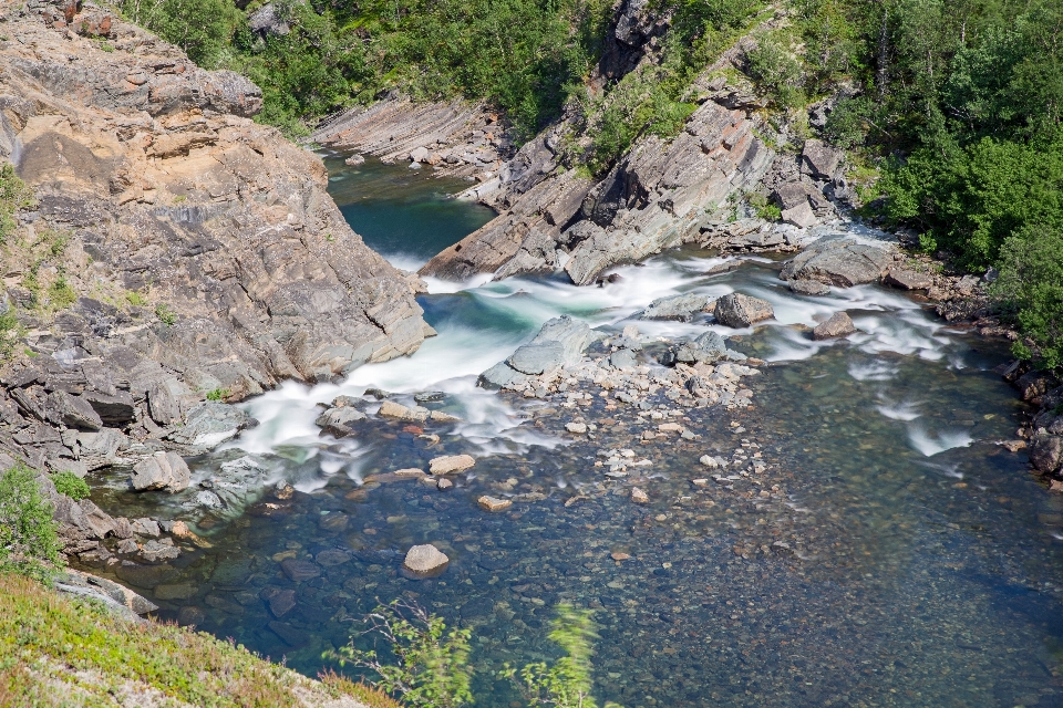 Paisaje agua naturaleza cascada