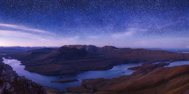 Landscape mountain snow sky Photo