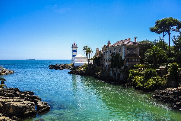 Sea coast water lighthouse Photo