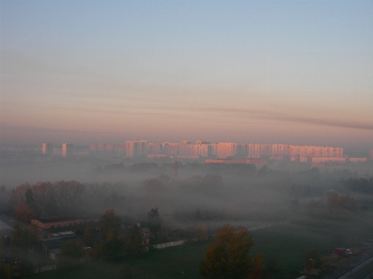 Horizon cloud sky fog Photo