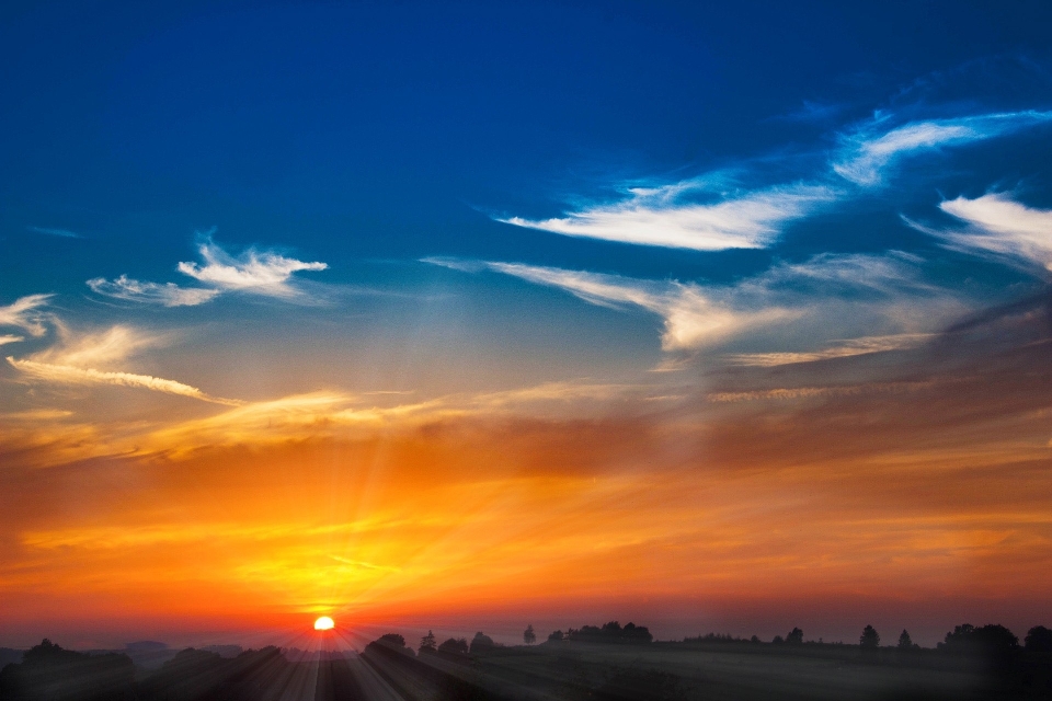 Landscape horizon cloud sky