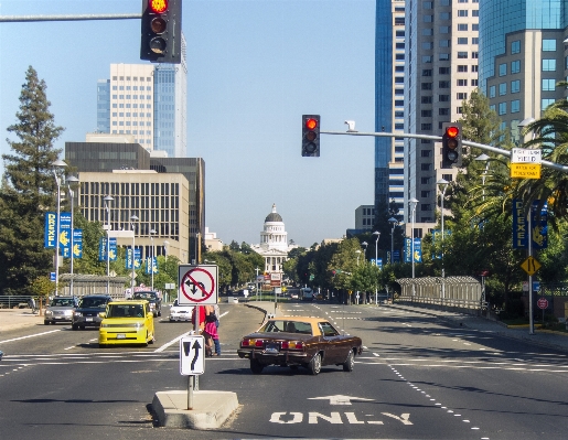 Pedestrian road traffic street Photo