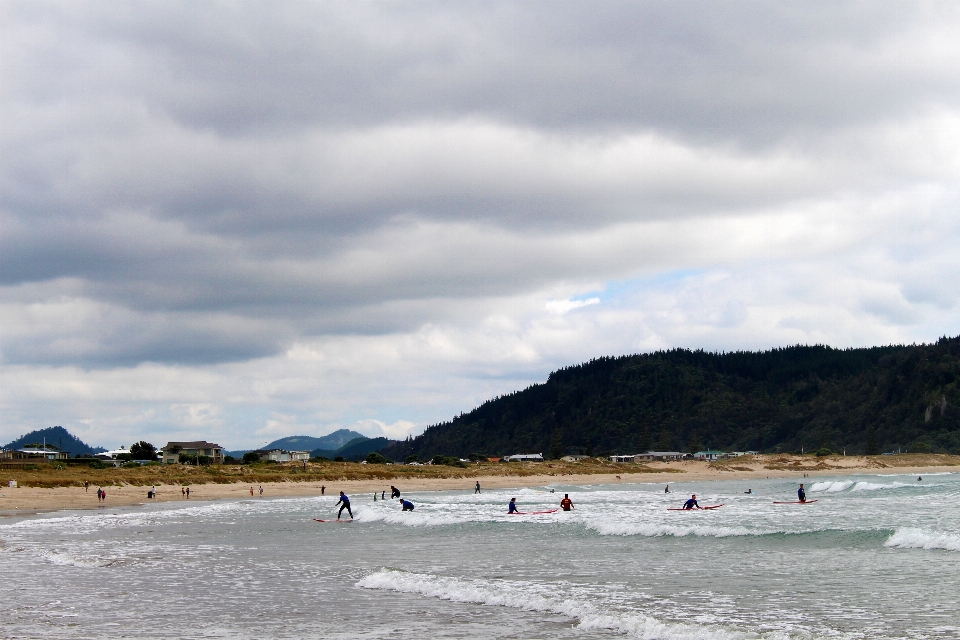 Praia paisagem mar costa