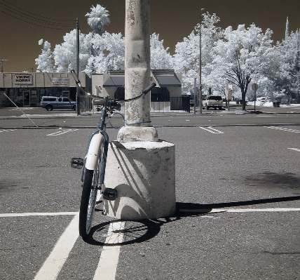 Foto Estrada branco rua bicicleta