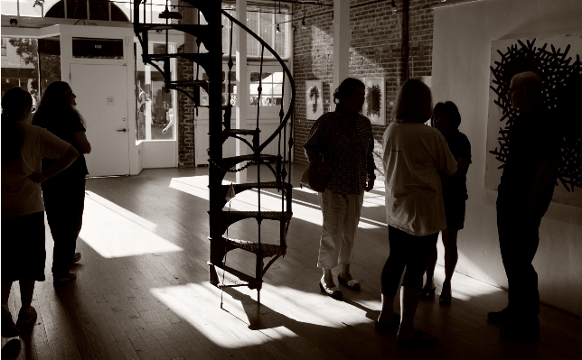 Photo Spirale urbain escalier
 musée